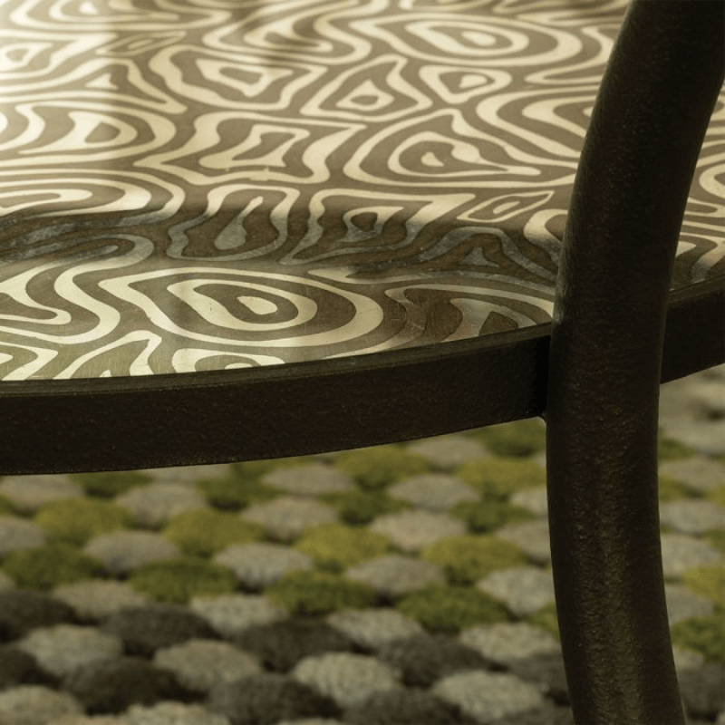 Coralia Coffee Table Table Verre Églomisé