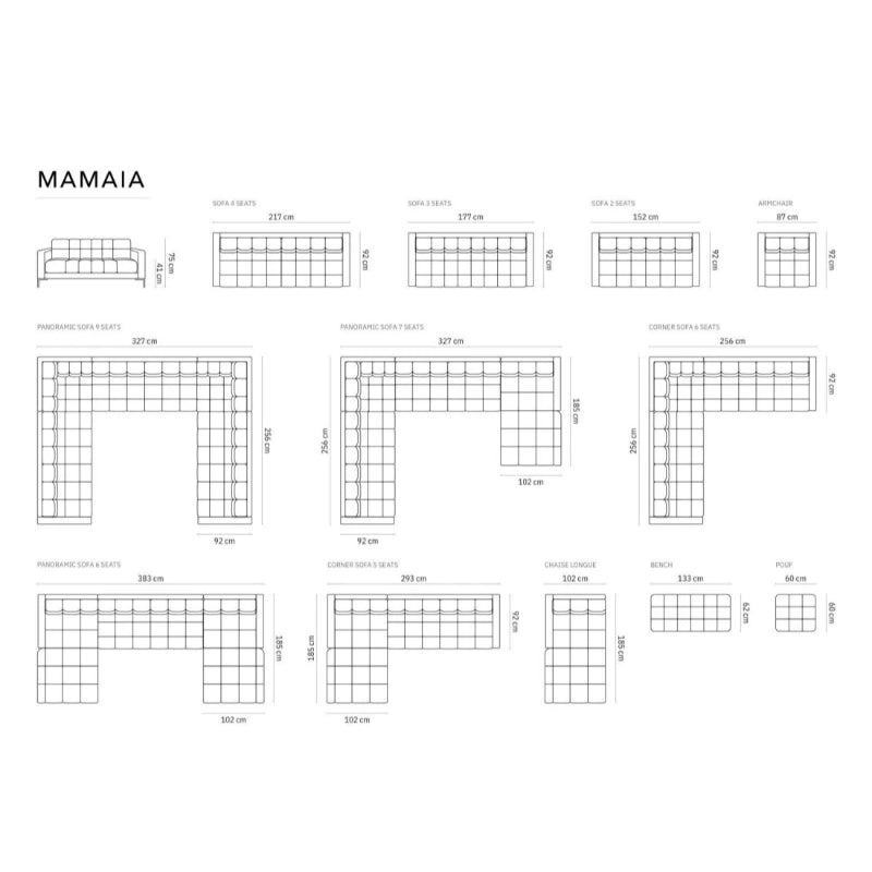 Mamaia Armchair - Light Beige