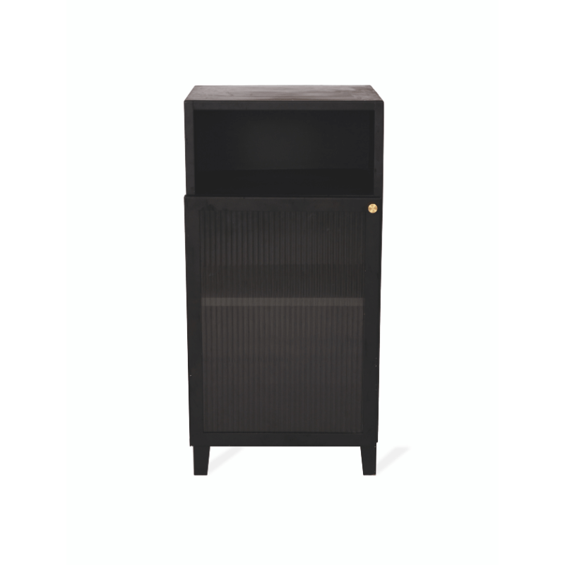 Adelphi Single Cabinet - Black Garden Trading