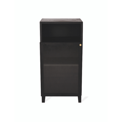 Adelphi Single Cabinet - Black Garden Trading