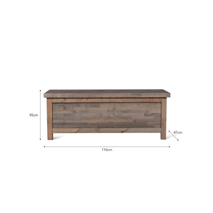 Aldsworth Hallway Bench Box - Natural