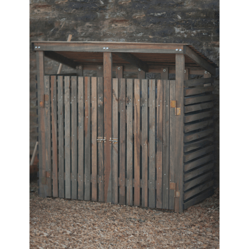 Aldsworth Natural Double Bin Store