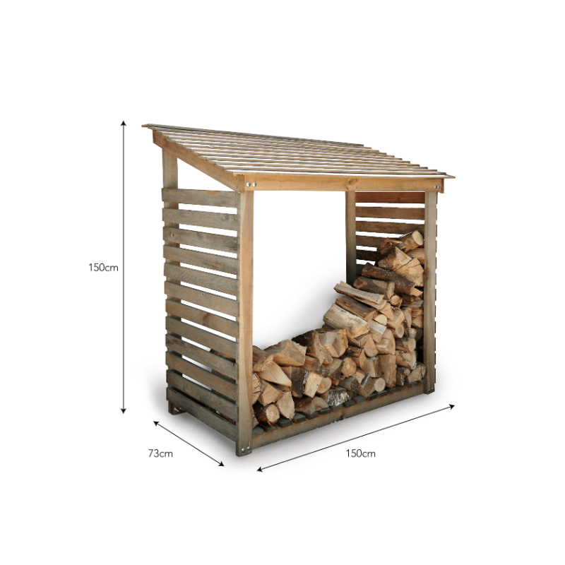 Aldsworth Natural Double Log Store