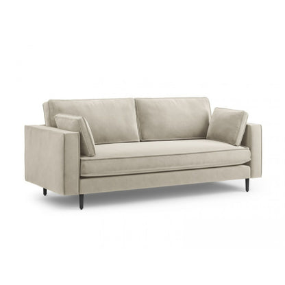 Alexis Three Seater Sofa - Light Beige