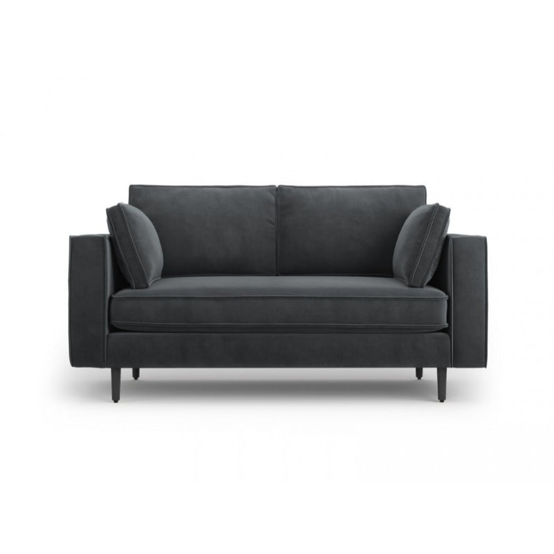 Alexis Two Seater Sofa - Charcoal Grey