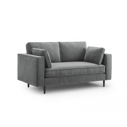 Alexis Two Seater Sofa - Charcoal Grey