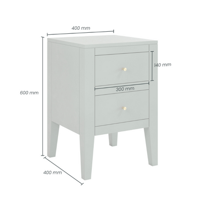 Alton Bedside - Grey