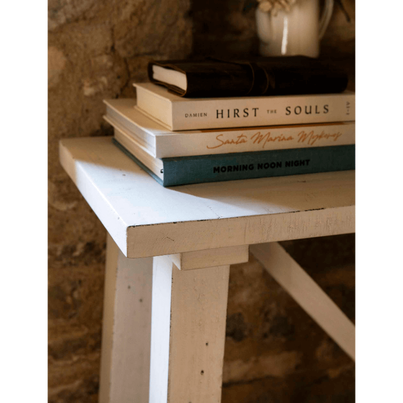 Ashwell Console Table - Whitewash