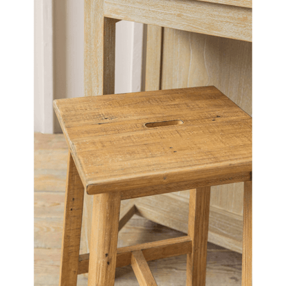 Ashwell Handle Bar Stool - Natural