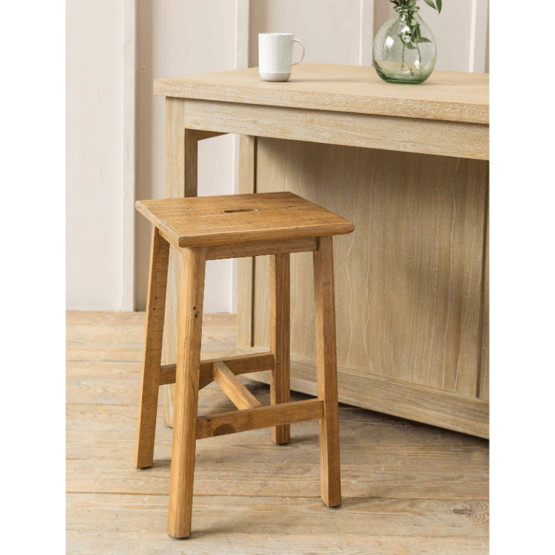 Ashwell Handle Bar Stool - Natural