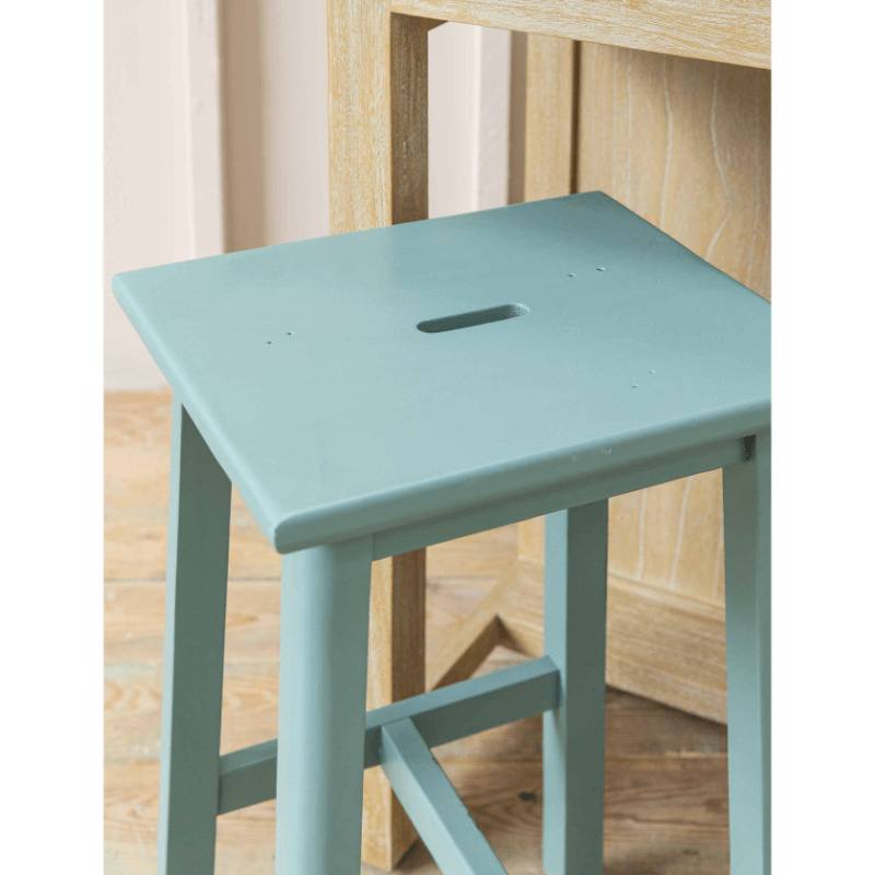 Ashwell Handle Bar Stool - Sage Green