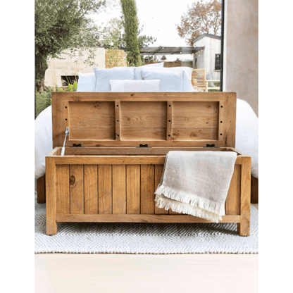 Ashwell Storage Bench Box - Natural