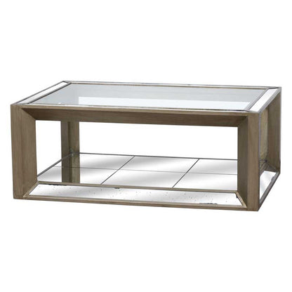 Large Augustus Mirrored Coffee Table