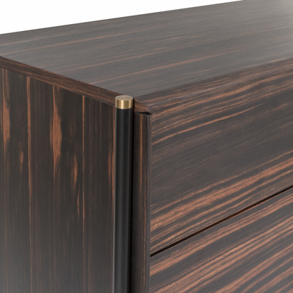 Bali Ebony 3 Drawer Chest