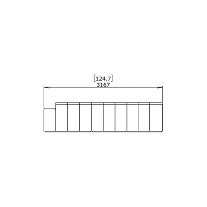 Connect Modular 8 U Sectional Sofa