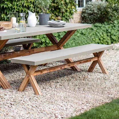 Burford Natural Bench - Small