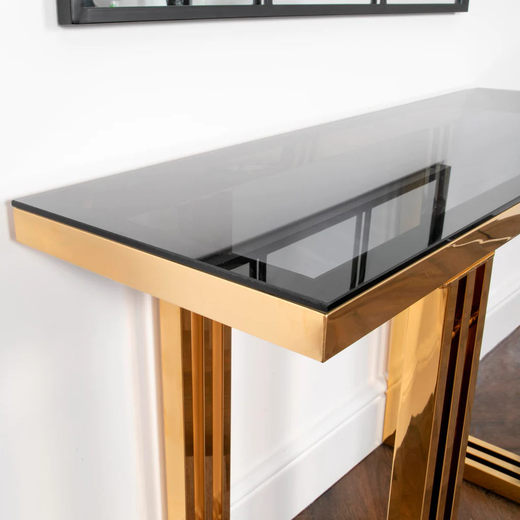 Zurich Silver Console Table