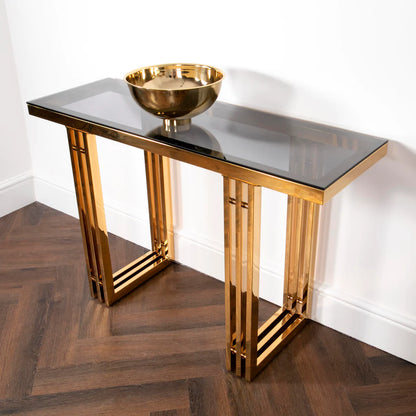 Zurich Silver Console Table