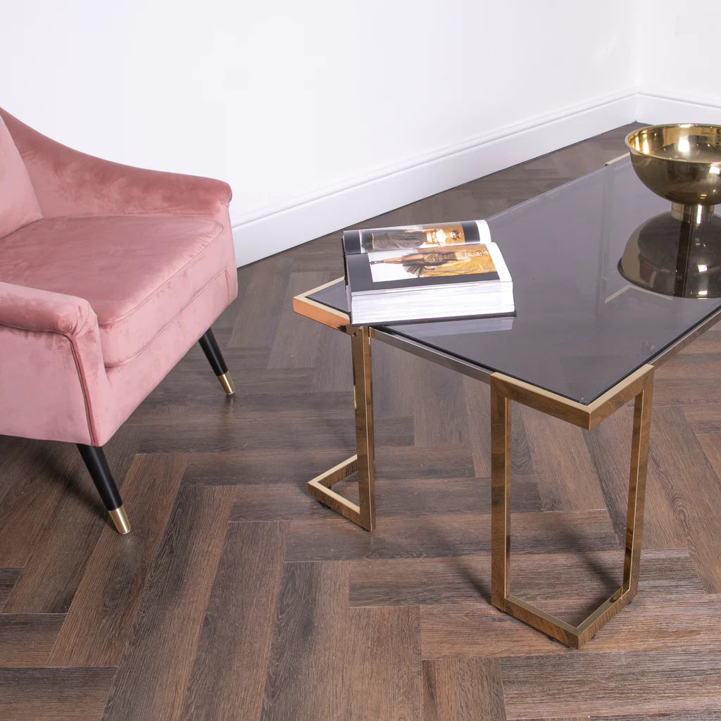 Domus Gold Coffee Table