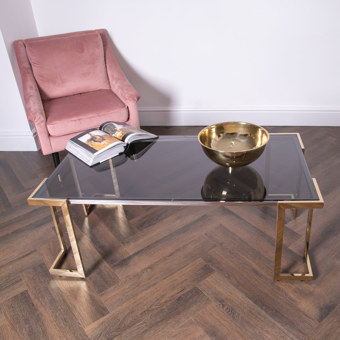 Domus Gold Coffee Table