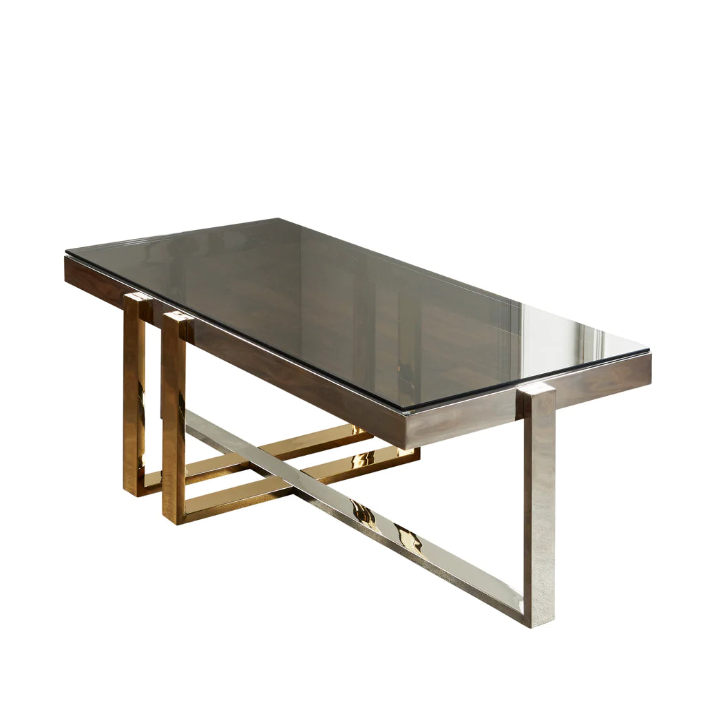 Nexus Gold and Silver Coffee Table