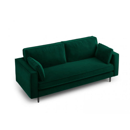 Alexis Three Seater Sofa - Bottle Green