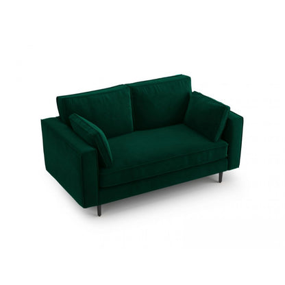 Alexis Two Seater Sofa - Emerald Green