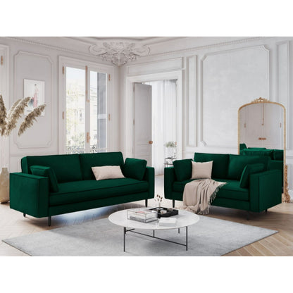 Alexis Three Seater Sofa - Bottle Green