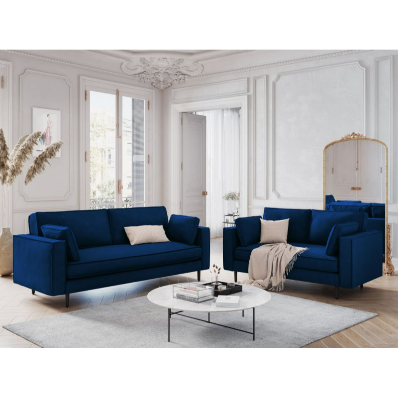 Alexis Three Seater Sofa - Royal Blue