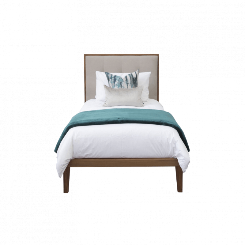 Calla Single Bed in Walnut/Natural