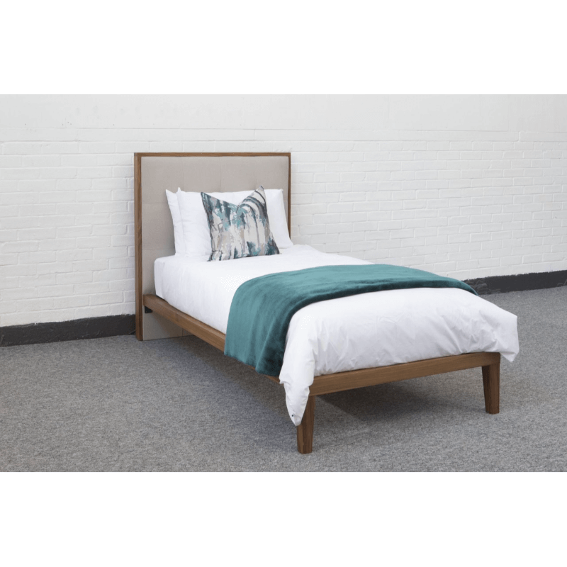 Calla Single Bed in Walnut/Natural