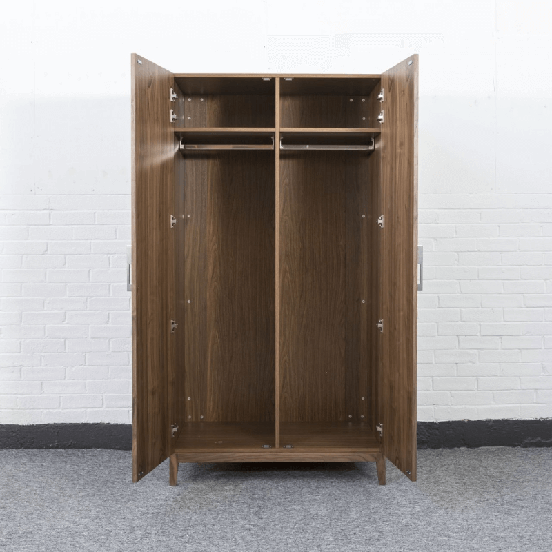 Calla Wardrobe in Walnut