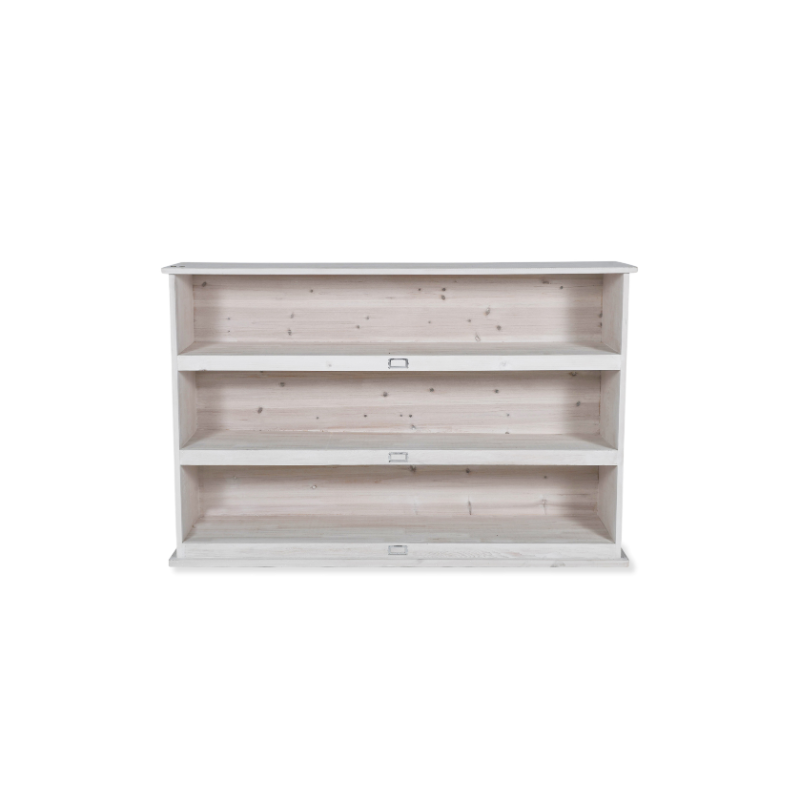 Chedworth Shelving Unit in Whitewash - Large