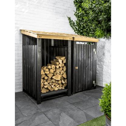 Chelwood Bin Store - Black