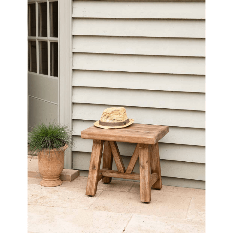 Chilford Acacia Solid Wood Stool