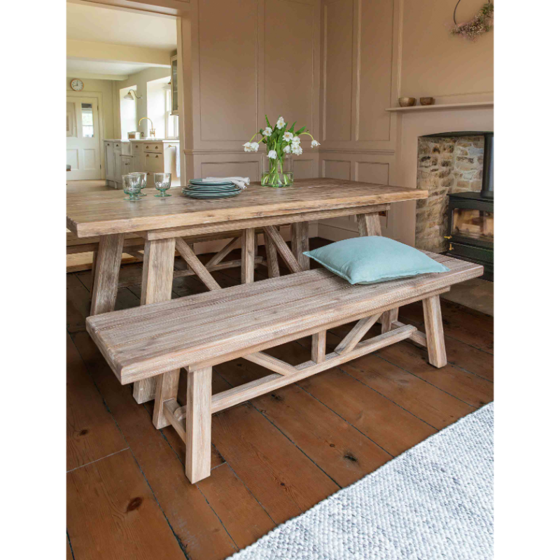 Chilford Solid Wood Bench - Small