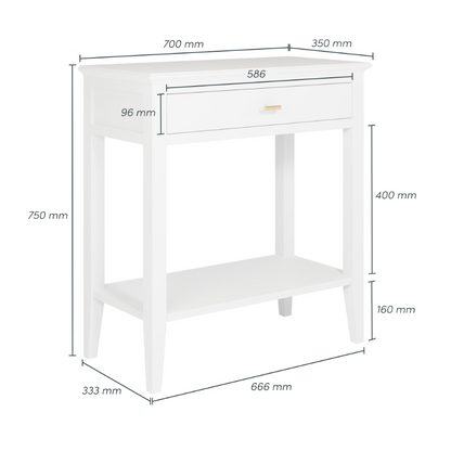 Chilworth Console - White