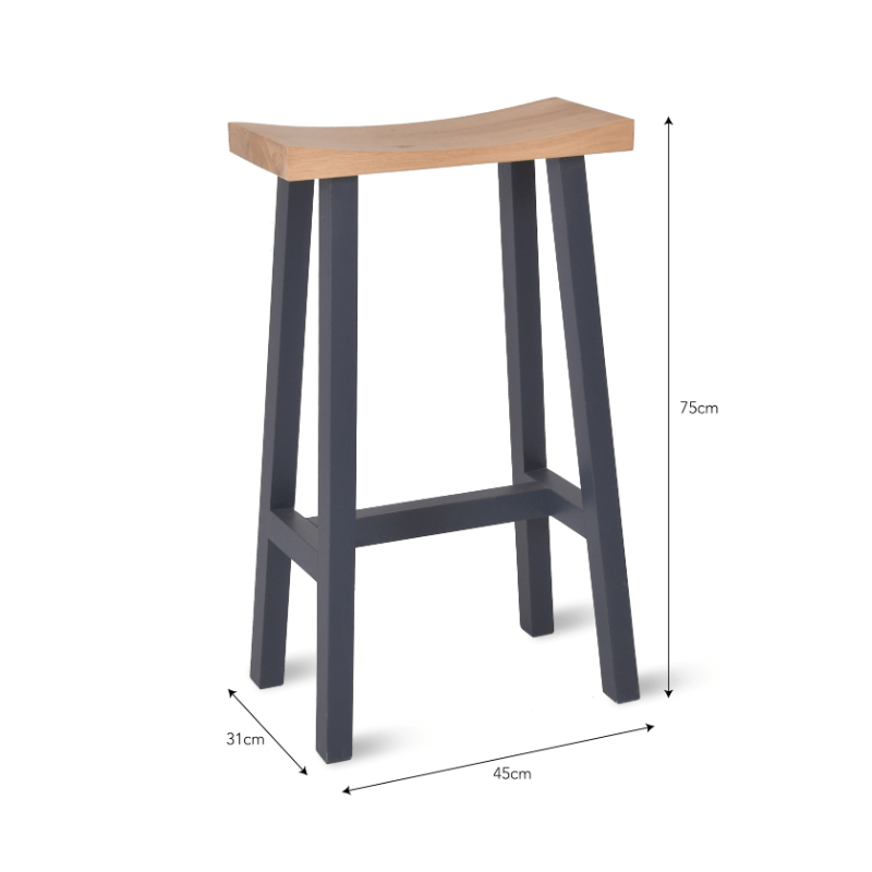 Clockhouse Carbon Bar Stool