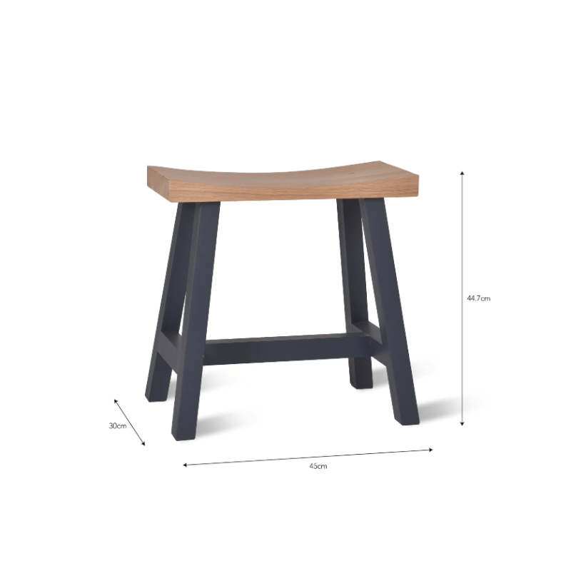 Clockhouse Carbon Stool - Small