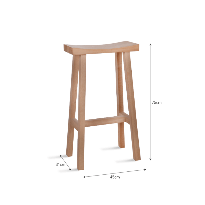 Clockhouse Natural Bar Stool