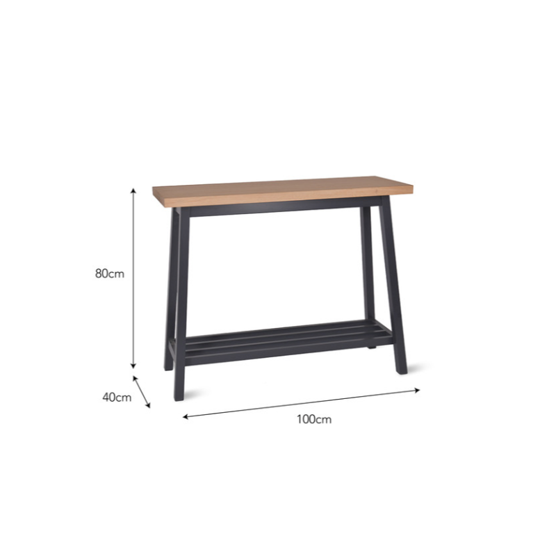 Clockhouse Oak Console Table