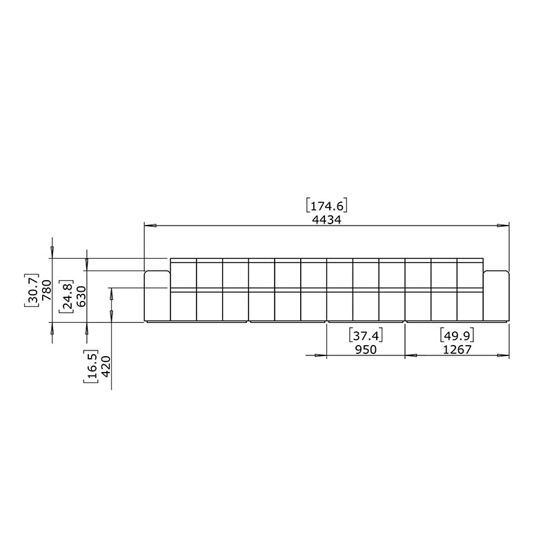 Connect Modular 4 Sofa