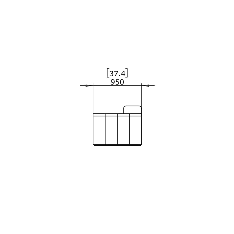 Connect Modular 4 Sofa