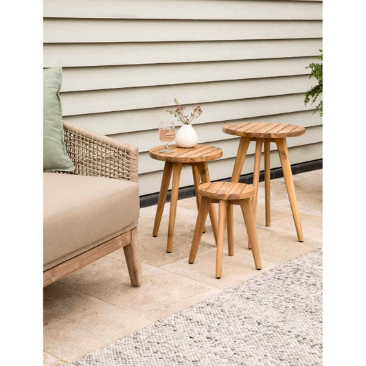 Set of 3 Cottenham Side Tables - Natural