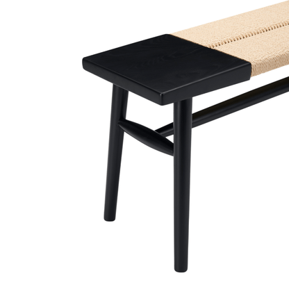 Elder Natural Bench - Black