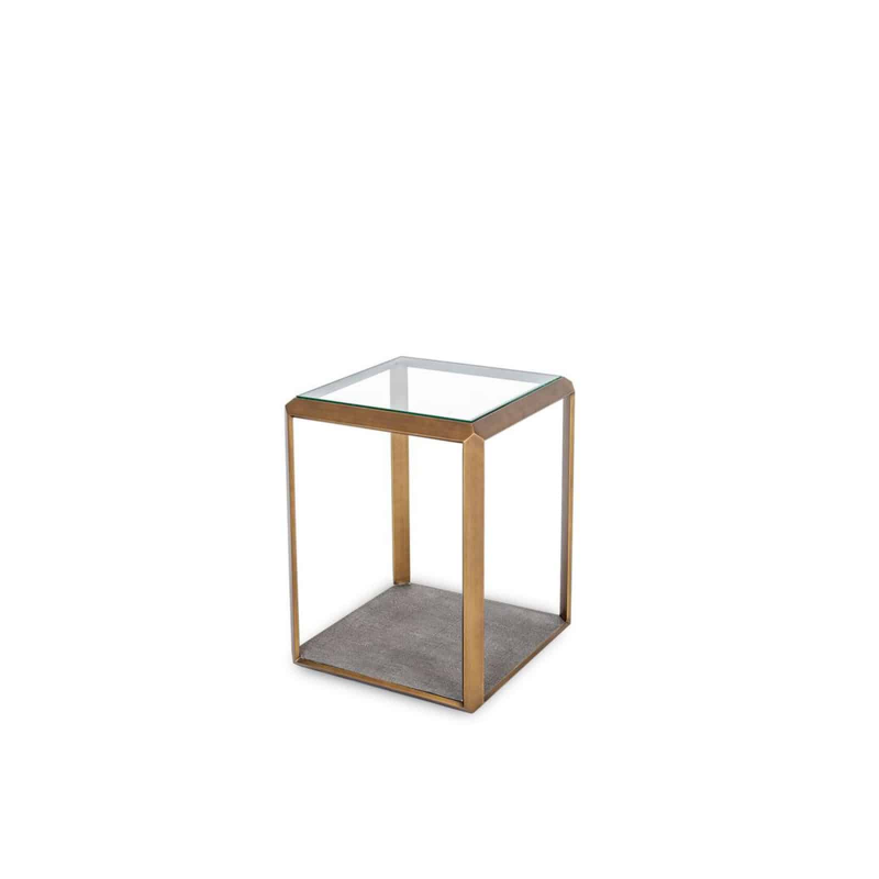 Elmley End Table - Grey