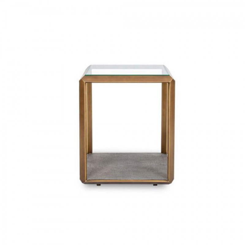 Elmley End Table - Grey