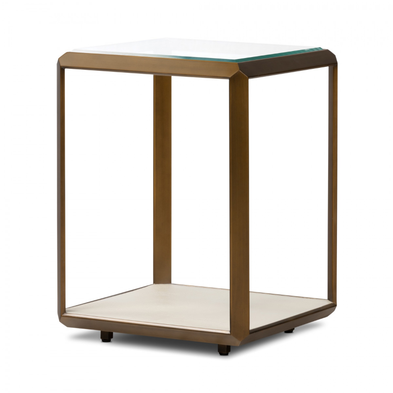 Elmley End Table - Ivory