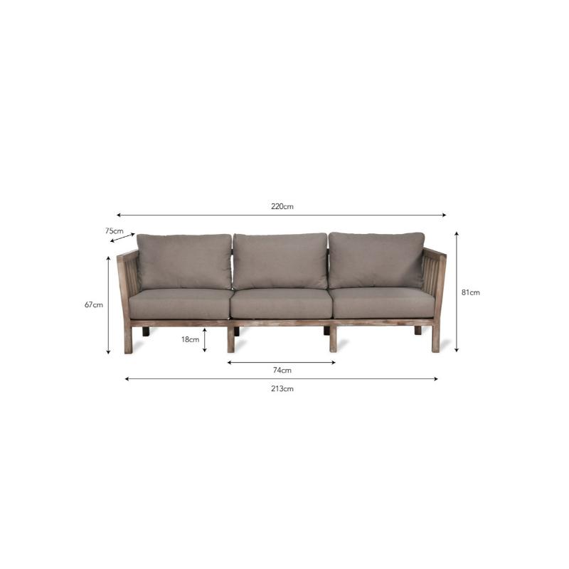 Porthallow 3-Seater Sofa