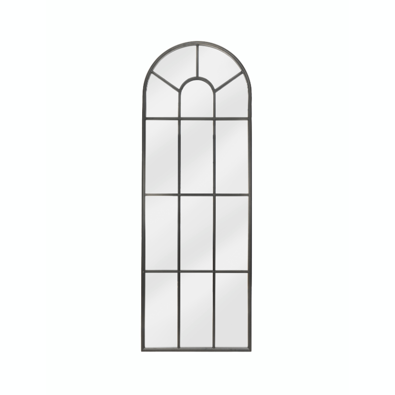 Fulbrook Iron Arched Mirror 170 X 60cm